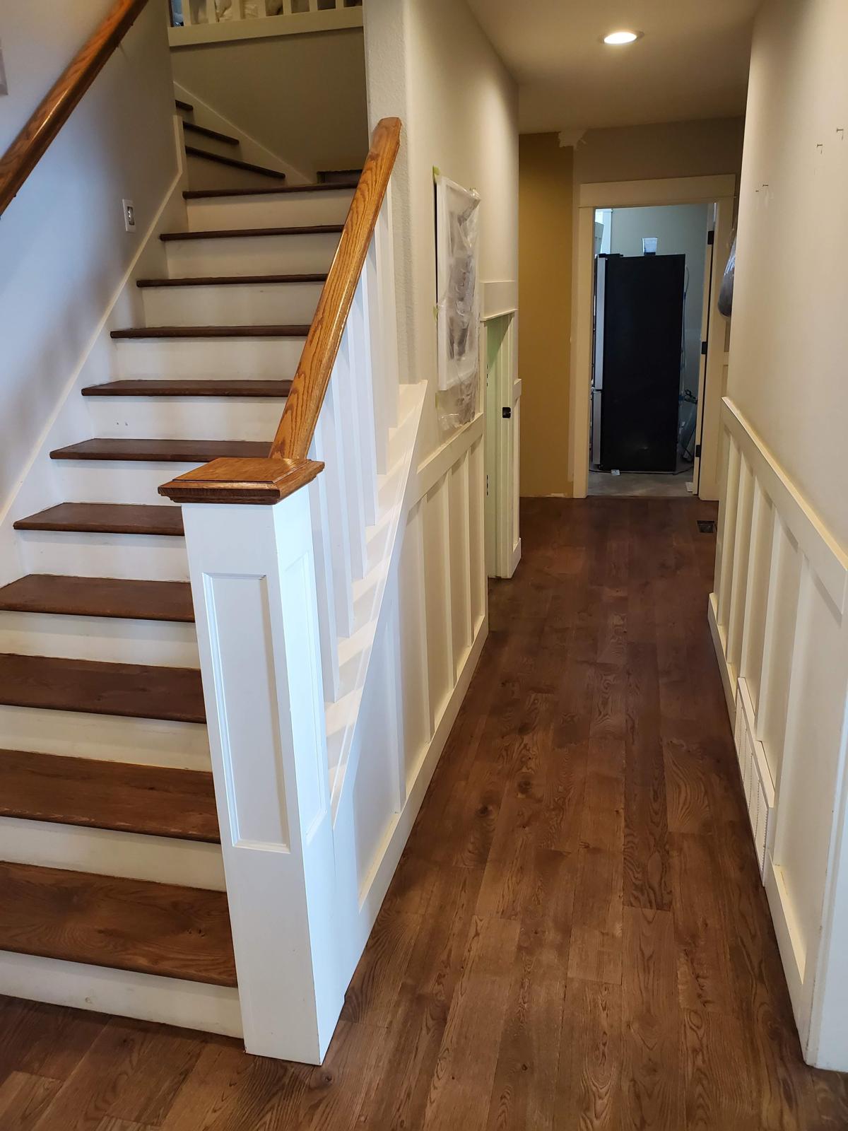 Custom-designed hardwood floors for luxury homes