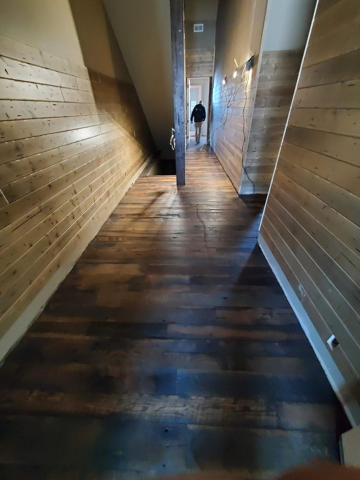 Luxury hardwood flooring installation by Hepworth Hardwood Flooring